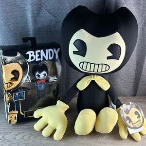 Bendy and the Ink Machine Plush + Figure Bundle Toy Set